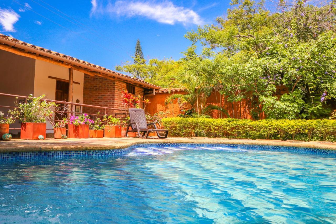 Hotel Casa Canela Barichara Bagian luar foto