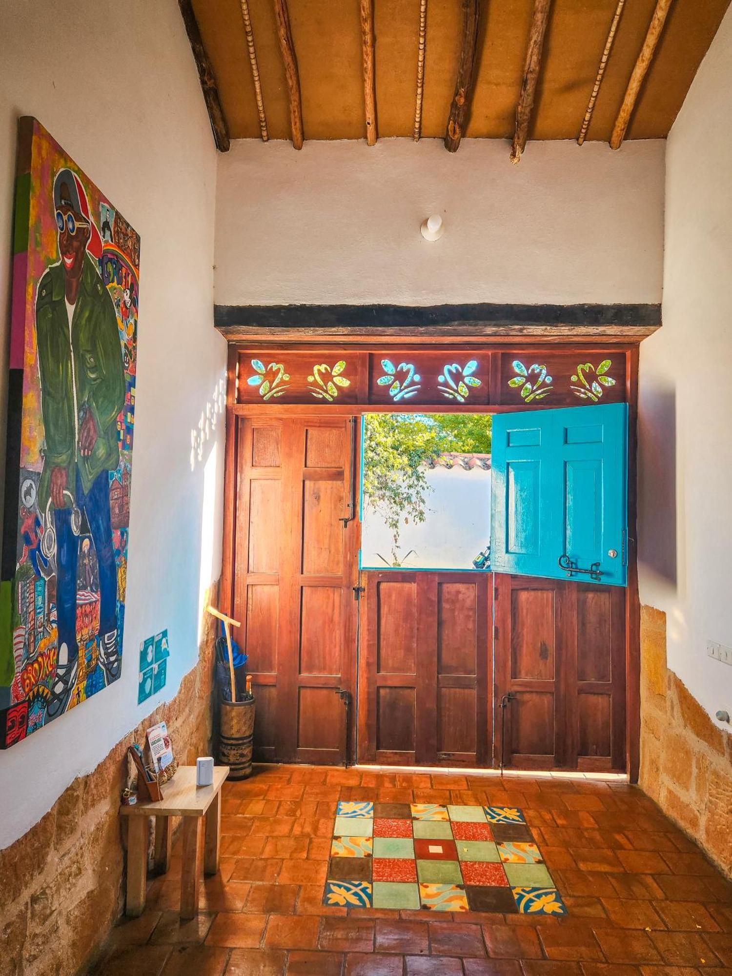 Hotel Casa Canela Barichara Bagian luar foto