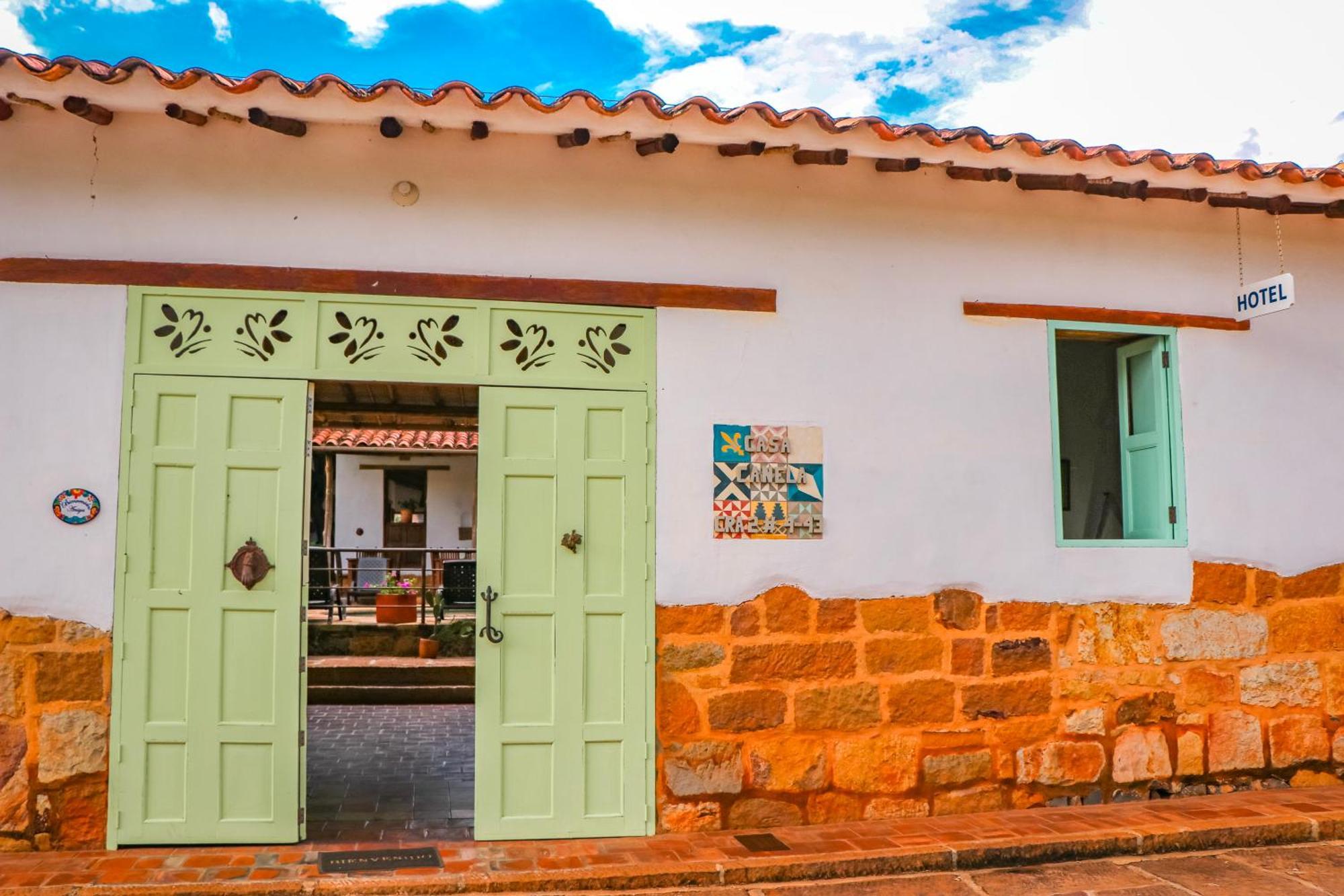 Hotel Casa Canela Barichara Bagian luar foto