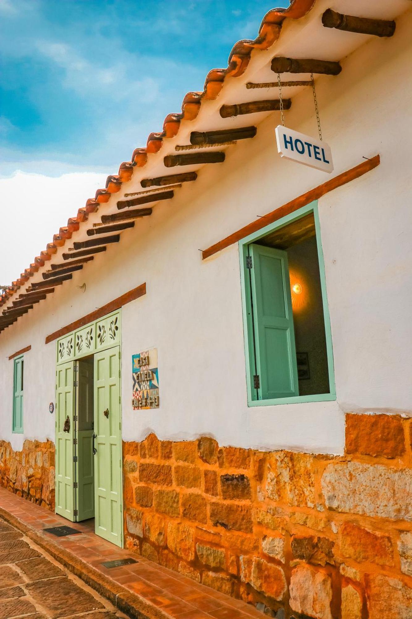 Hotel Casa Canela Barichara Bagian luar foto