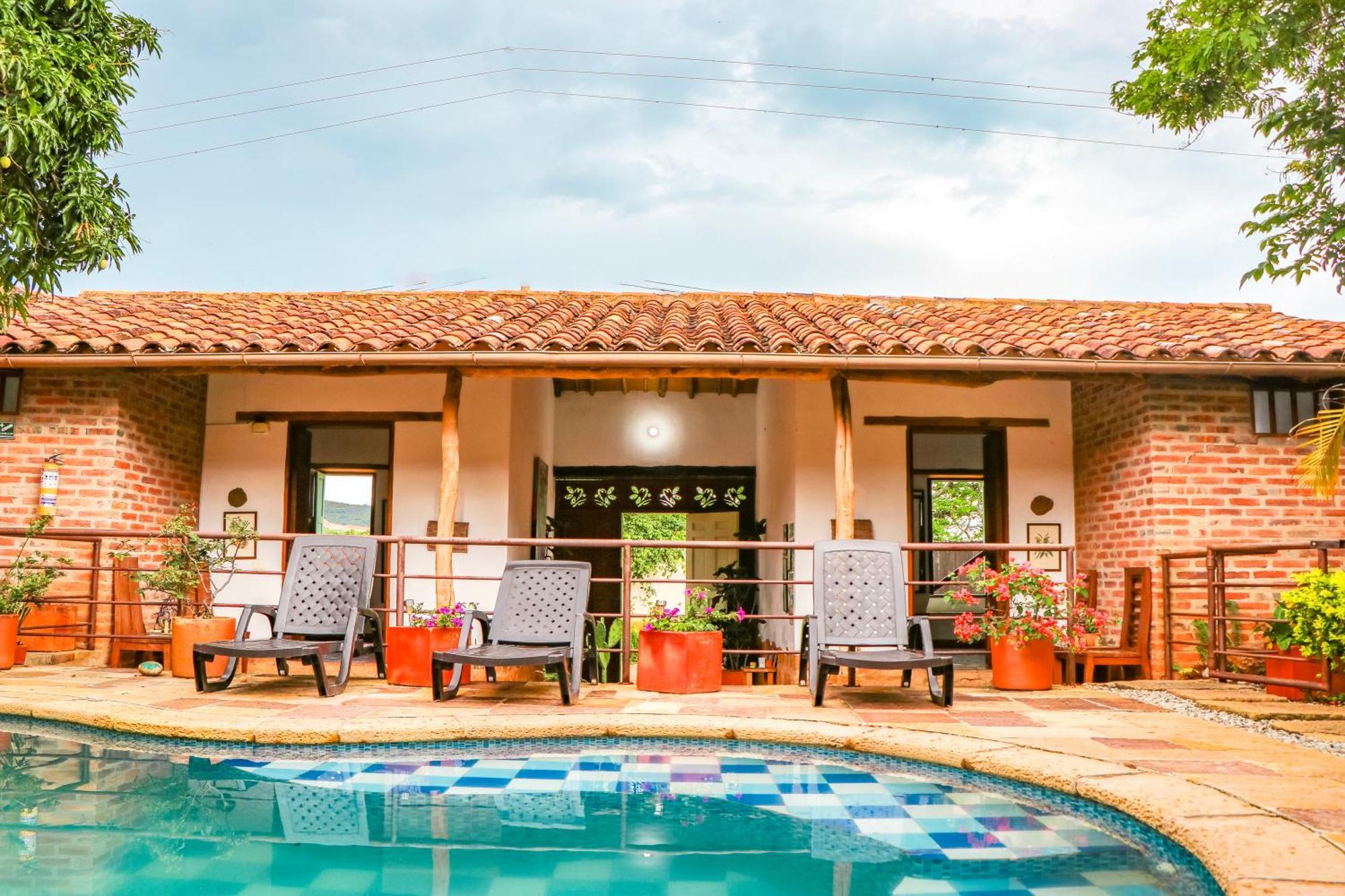 Hotel Casa Canela Barichara Bagian luar foto