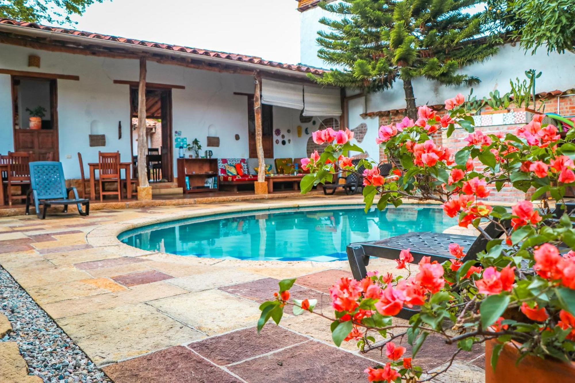 Hotel Casa Canela Barichara Bagian luar foto