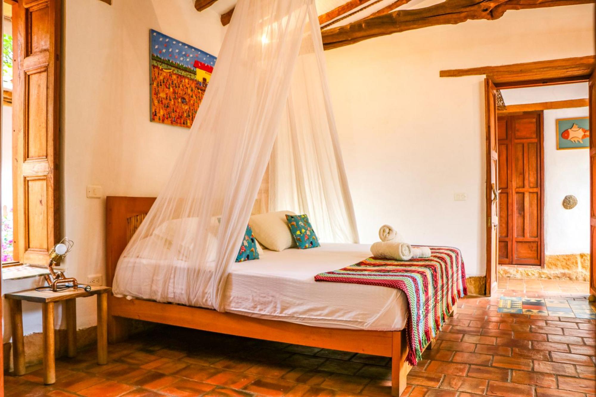 Hotel Casa Canela Barichara Bagian luar foto